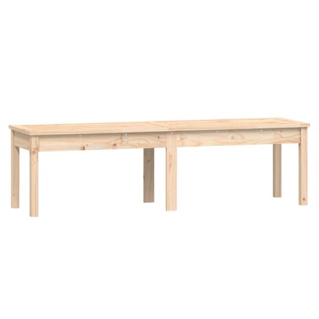 Tuinbank 2-zits 159,5x44x45 cm massief grenenhout 2