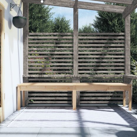 Tuinbank 2-zits 203,5x44x45 cm massief grenenhout 3