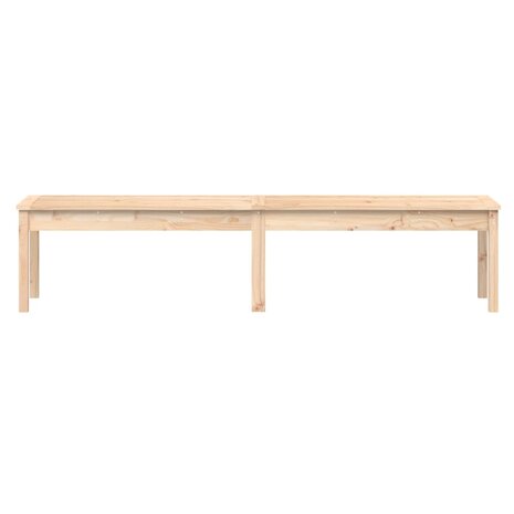 Tuinbank 2-zits 203,5x44x45 cm massief grenenhout 4