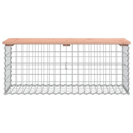 Tuinbank schanskorfontwerp 103x44x42 cm massief douglashout 3