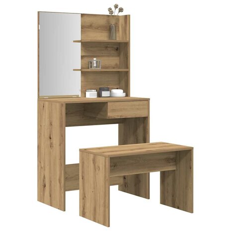 Kaptafelset bewerkt hout artisanaal eiken 1