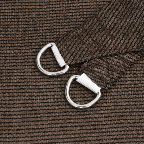 Zonnezeil 160 g/m&sup2; 2,5x4 m HDPE bruin 5