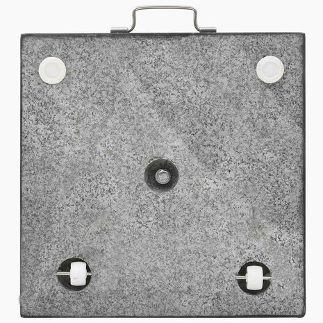 Parasolvoet vierkant 28,5 kg graniet zwart 6