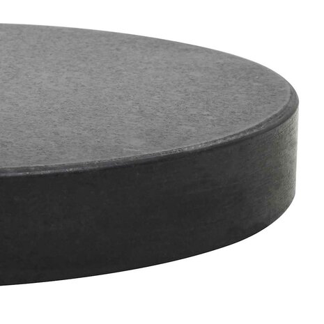 Parasolvoet rond 20 kg graniet zwart 7