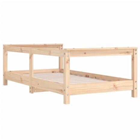Kinderbedframe 70x140 cm massief grenenhout 6