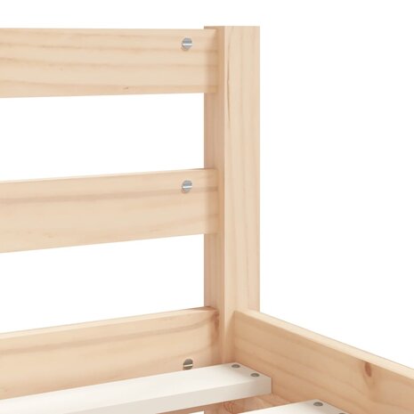 Kinderbedframe met lades 80x160 cm massief grenenhout 8