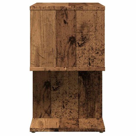 Nachtkastjes 2 st 50x30x51,5 cm bewerkt hout oud houtkleurig 6