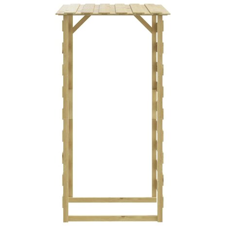 Pergola&apos;s met dak 3 st 100x90x200 cm geïmpregneerd grenenhout 4