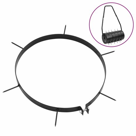 Beluchtingsklemmen 5 st met spikes Ø 30 cm ijzer 2