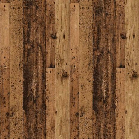 Hoekbureau 200,5x50x76 cm bewerkt hout oud houtkleurig 9