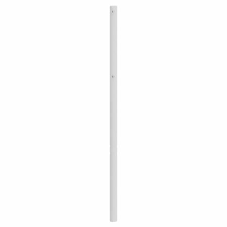 Hoofdbord 120 cm metaal wit 4
