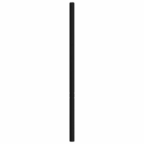 Hoofdbord 100 cm metaal zwart 5