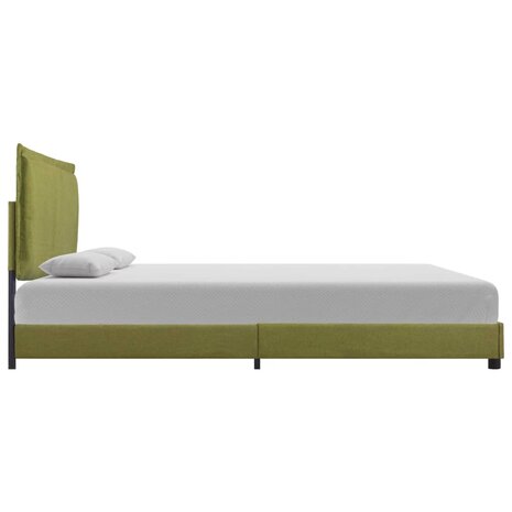 Bedframe zonder matras 135x190 cm groen 3