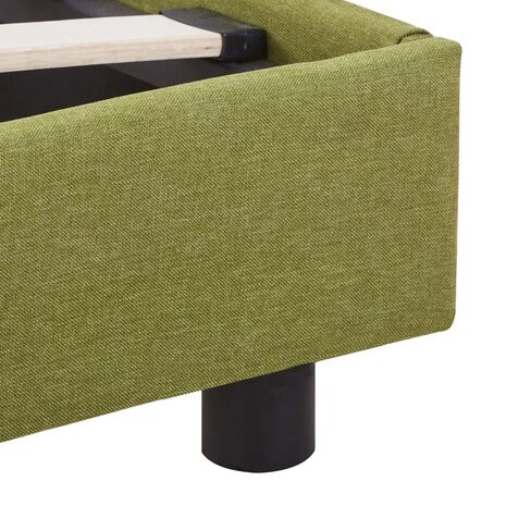 Bedframe zonder matras 135x190 cm groen 6