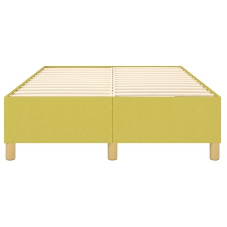 Bedframe zonder matras 120x200 cm stof groen 5