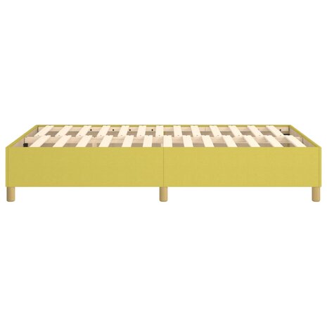Bedframe zonder matras 120x200 cm stof groen 6