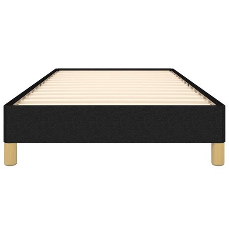 Bedframe zonder matras 90x200 cm stof zwart 5