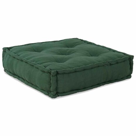 Poef modulair 70x70x54 stof groen 4