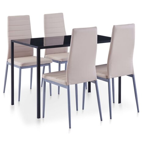 5-delige Eethoek cappuccino 1