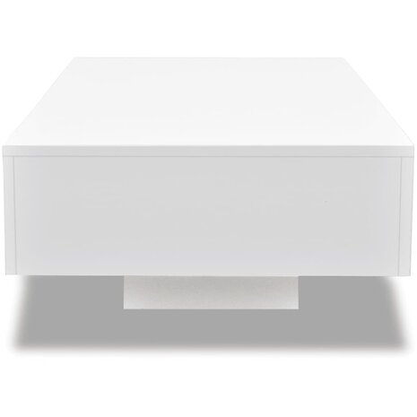 Salontafel hoogglans wit   4