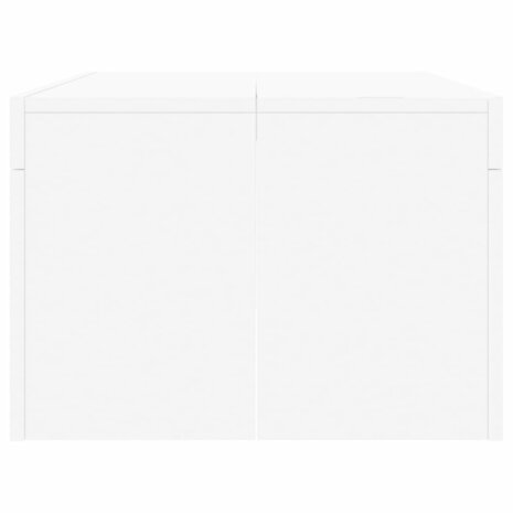 Salontafel 102x50x36 cm bewerkt hout wit 5