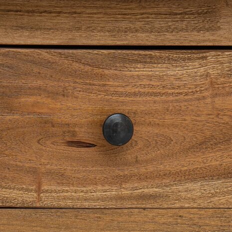 Dressoir 100x30x50 cm massief mahoniehout 7