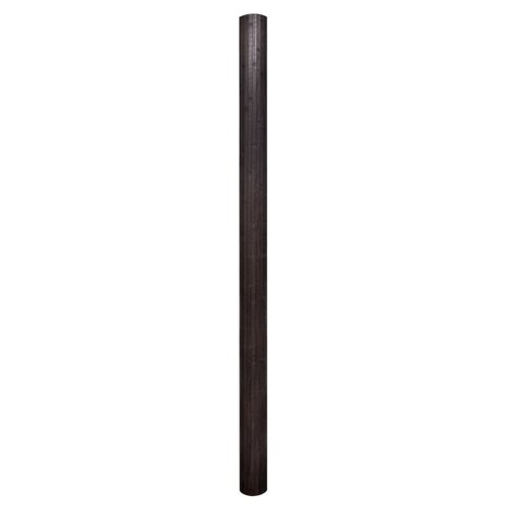 Kamerscherm donkerbruin bamboe 250x165 cm 2