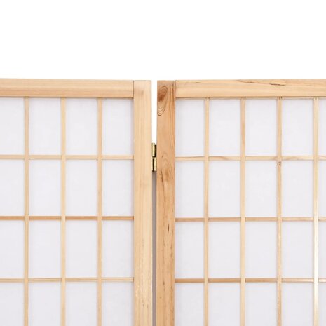 Kamerscherm inklapbaar 6 panelen Japanse stijl 240x170 cm 6