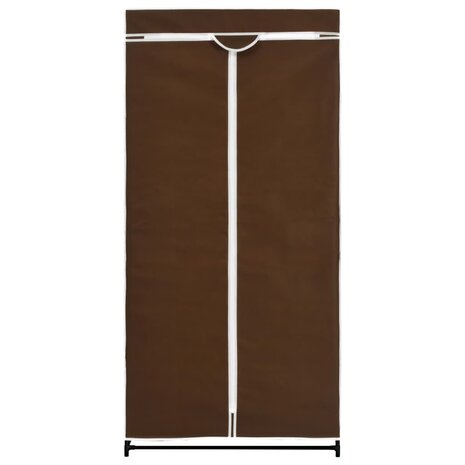 Kledingkasten 2 st 75x50x160 cm bruin 5