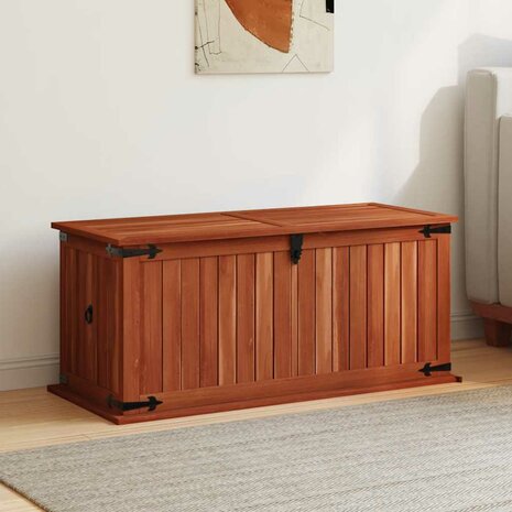 Opbergkist 90x45x40 cm massief acaciahout 1
