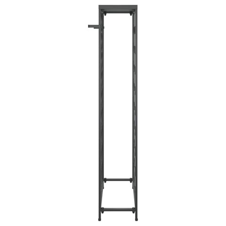 Wijnrek voor 45 flessen 54x18x100 cm smeedijzer zwart 4