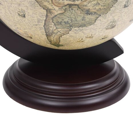 Globebar tafelmodel eucalyptushout groen 7