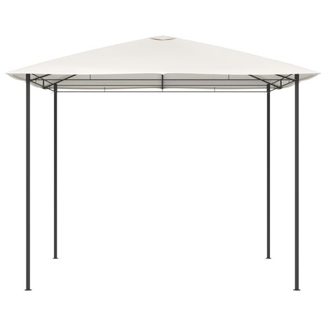 Prieel 160 g/m² 3x3x2,6 m crèmekleurig 2