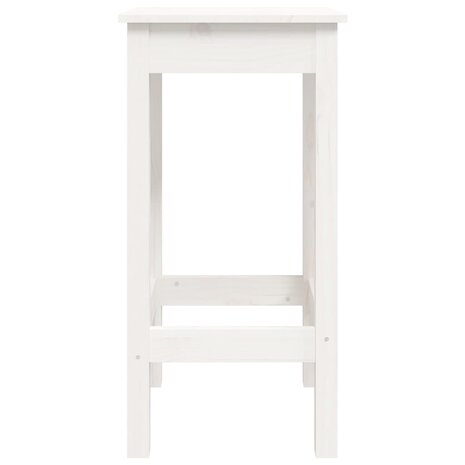 3-delige Barset massief grenenhout wit 9