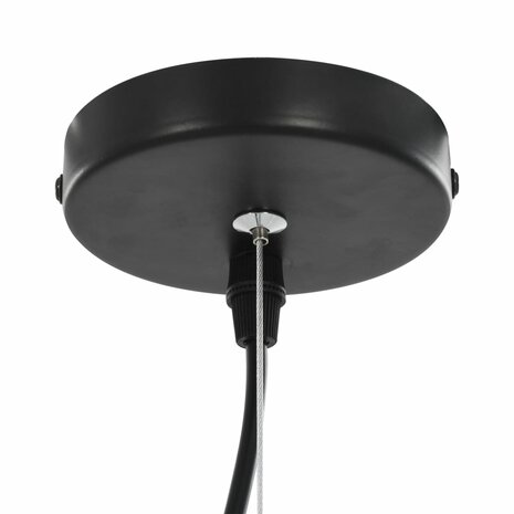 Plafondlampen 2 st halfrond E27 40 cm zwart en goudkleurig 9