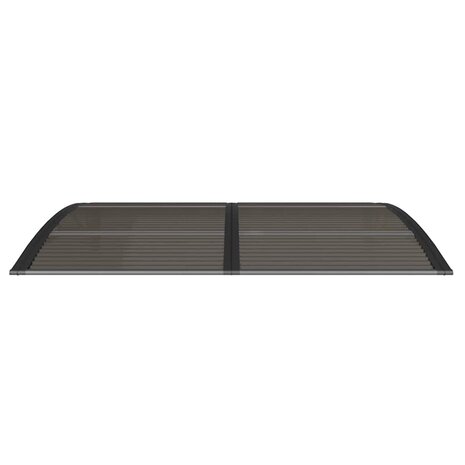 Deurluifel 150x100 cm polycarbonaat zwart 4