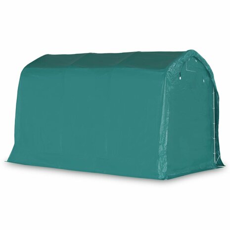 Garagetent 2,4x3,6 m PVC groen 4