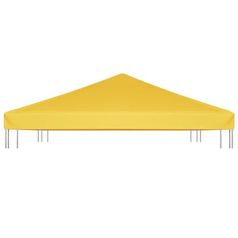 Prieeldak 270 g/m² 4x3 m geel 4
