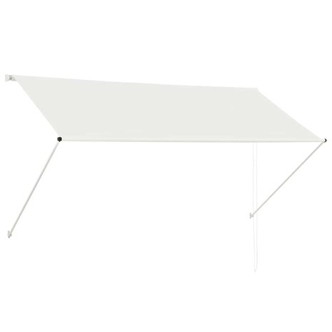 Luifel uittrekbaar 250x150 cm crème 2