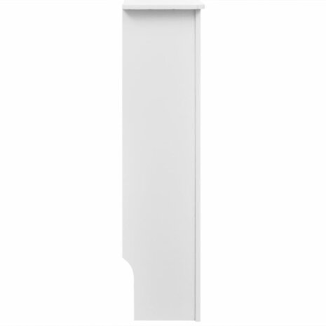 Radiatorombouw 2 st 112 cm MDF wit 3