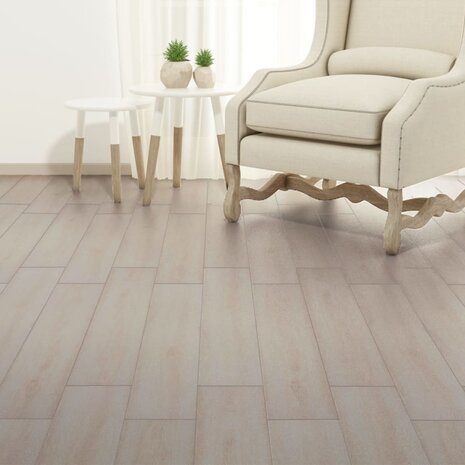 Vloerplanken zelfklevend 5,02 m² 2 mm PVC klassiek wit eiken 4