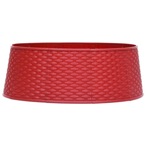 Kerstboomrok Ø65x19,5 cm rood 2