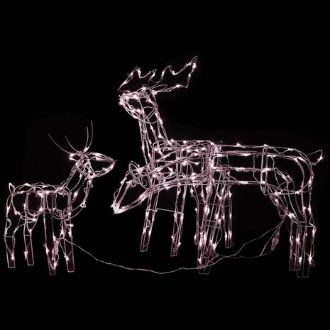 3-delige Kerstverlichting rendieren 229 LED&apos;s 3