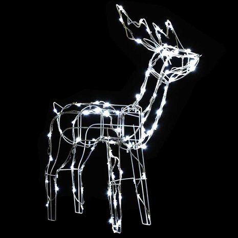 3-delige Kerstverlichting rendieren 229 LED&apos;s 4