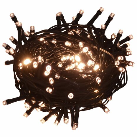 Lichtsnoer met 600 LED&apos;s met 8 lichteffecten IP44 60 m warmwit 2