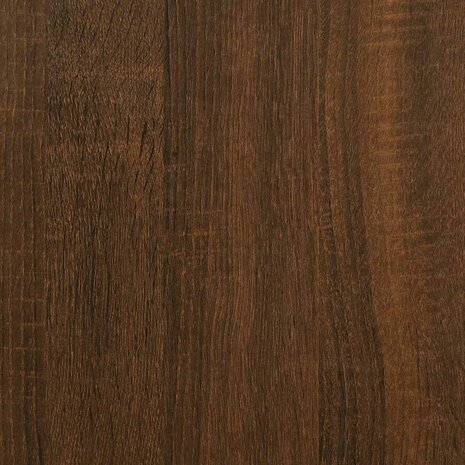 Wasmachinekast 64x25,5x190 cm bruin eikenkleur 9