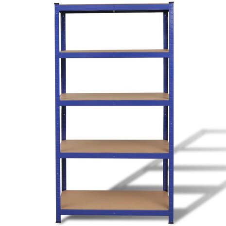 Opbergrekken 2 st blauw 3