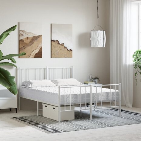 Schuimmatras hardheid H2 H3 120x200 cm wit 2