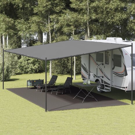 Tenttapijt 400x600 cm antracietkleurig 1