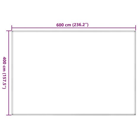 Tenttapijt 400x600 cm antracietkleurig 8